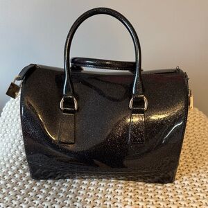 Furla Glossy Black Women's Bag